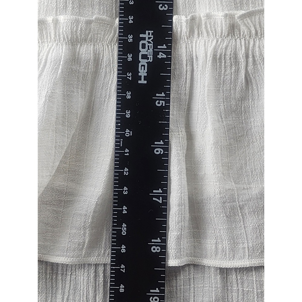 Lele for Kids Girls High Low Dress 4T White Ruffle Gauze Boho Cottagecore Beach - Picture 5 of 10